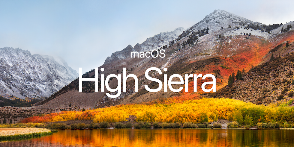 what is the macos high sierra