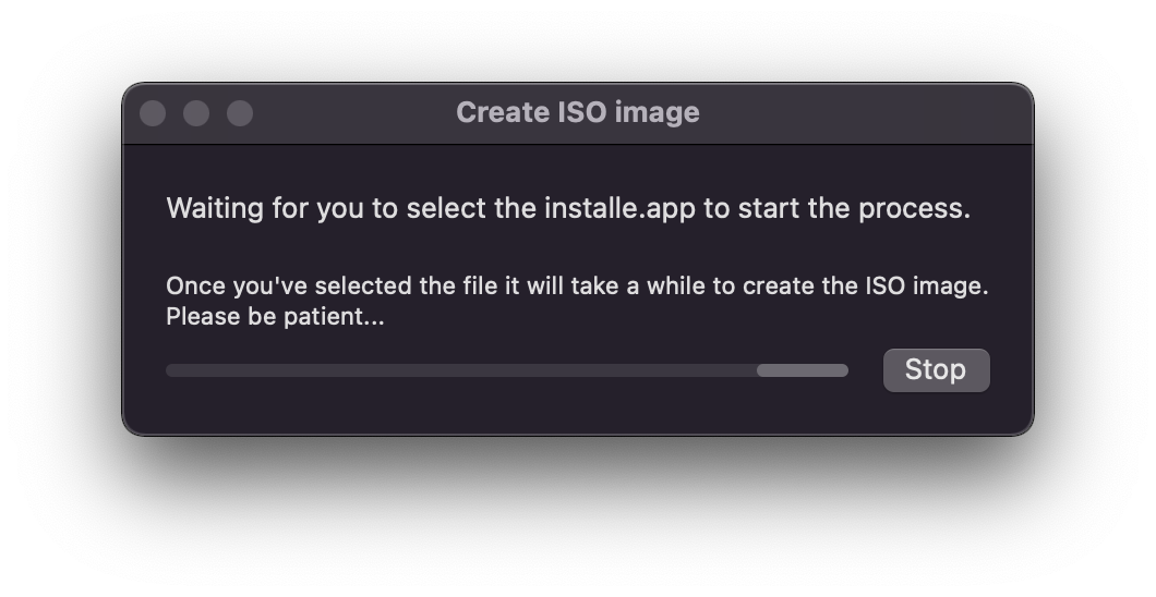 ISO Image Creator MacMeUp