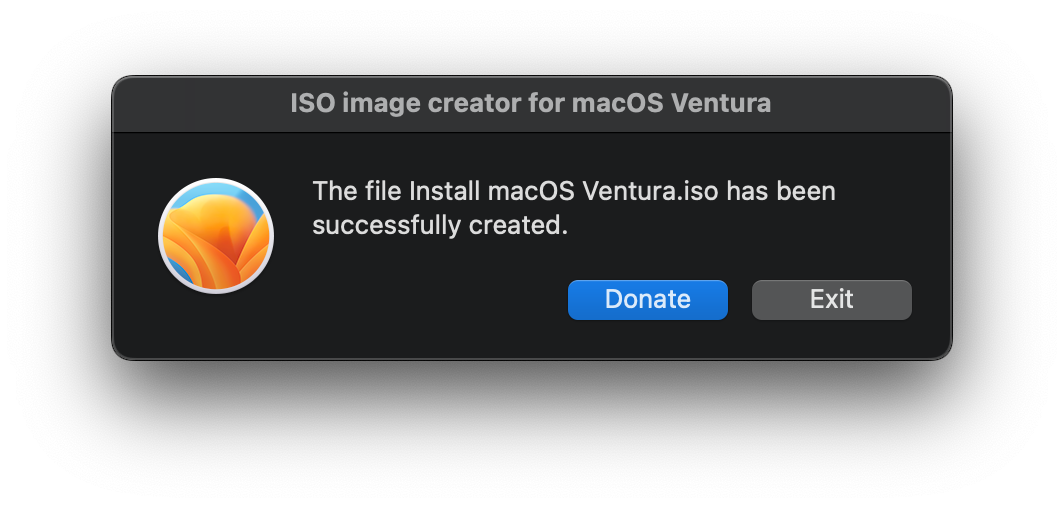 ISO Image Creator MacMeUp